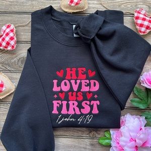 Christian Embroider sweater